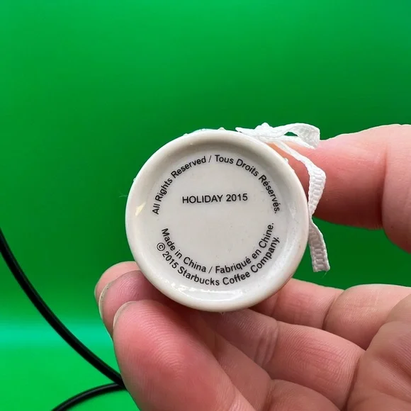 Starbucks Swarovski Christmas Ornament - 2015 - Picture 3 of 6